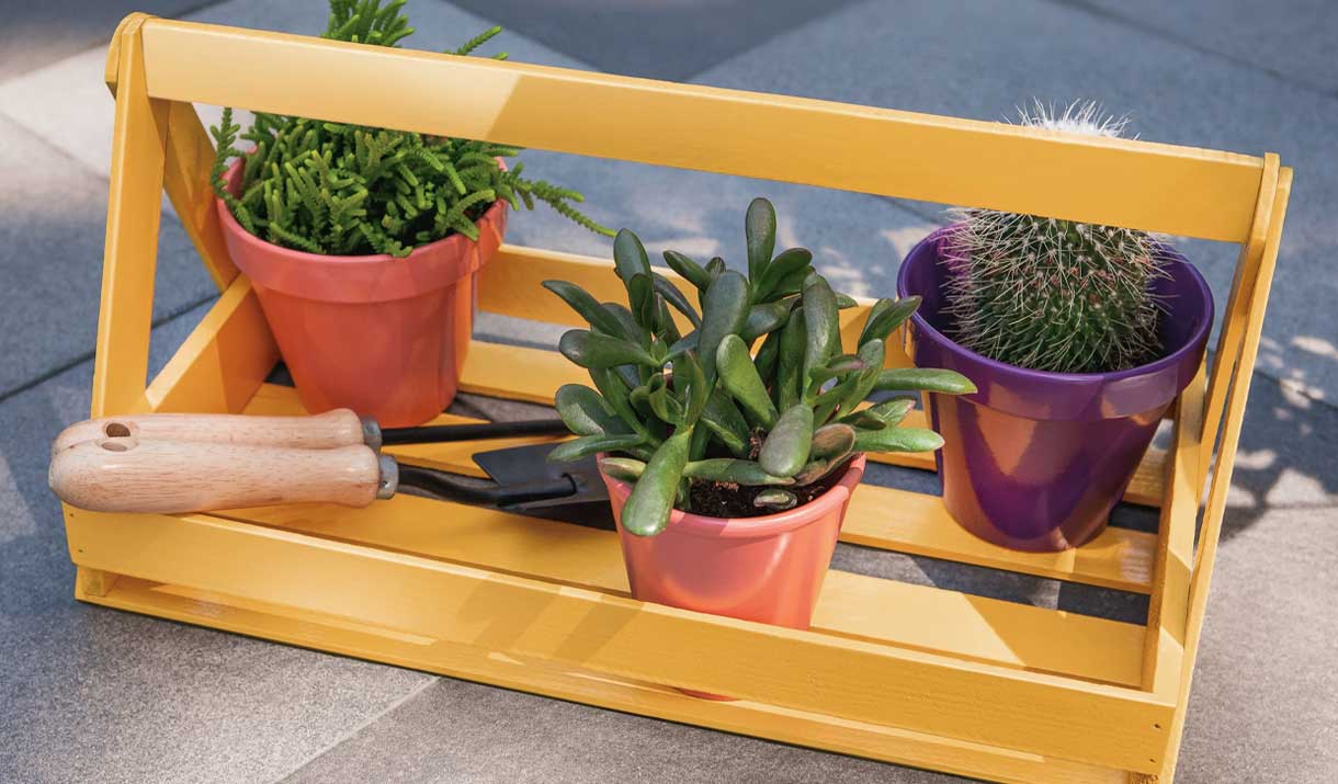 DIY Planter Tray