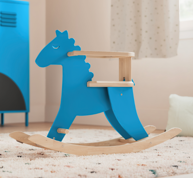 Bluebird kids rocking chair