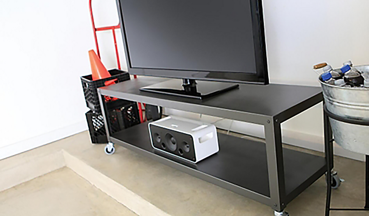 Metal Entertainment Console 